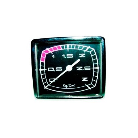 Manometro 3kg 1/4  Ø57mm marco 63x72 Marcfi
