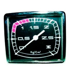 Manometro 3kg 1/4  Ø57mm marco 63x72 Marcfi