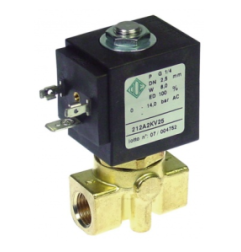 Electrovalvula 2 vias 24v 1/8x1/8 La Spaziale