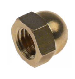 Tuerca ciega m10 din-1587 laton Anfim