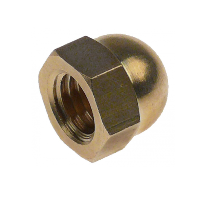 Tuerca ciega m10 din-1587 laton Anfim