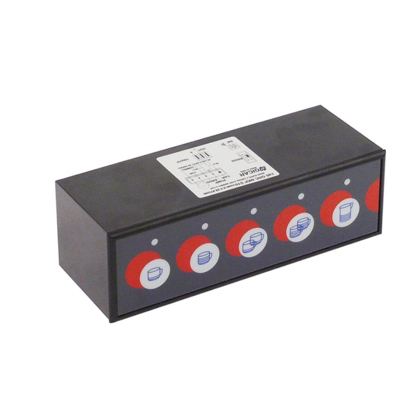 Botonera electronica roja m-990 con sonda Macfrin