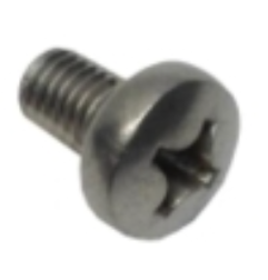 Tornillo m4x8mm din-7985 Rossi (3 unidades)
