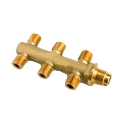 Tubo cobre bateria 7 vias La Spaziale