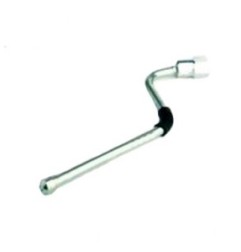 Tubo salida vapor inox con tuerca Wega