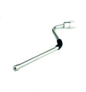 Tubo salida vapor inox con tuerca Wega