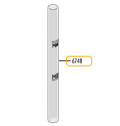Cristal nivel Ø11x145mm La Rocca Expres