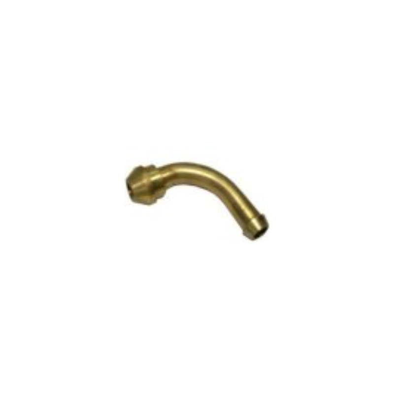 Racor codo laton con tuerca para flexible Varios Fabricantes