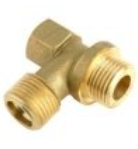 Racor inferior 1/2"x1/2"x1/4" Expobar