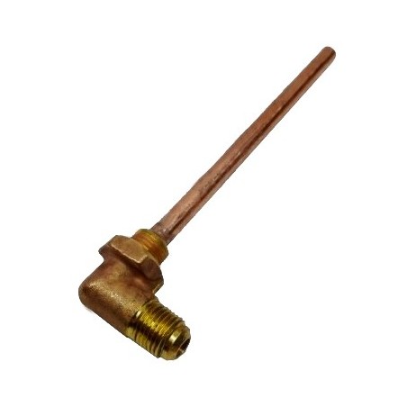 Tubo cobre inyector 1/4" cónico Expobar