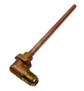 Tubo cobre inyector 1/4" cónico Expobar