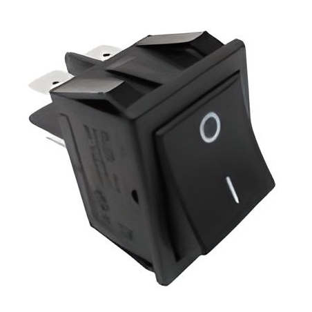 Interruptor Negro 230V Bipolar 30x22mm | CREM-EXPOBAR