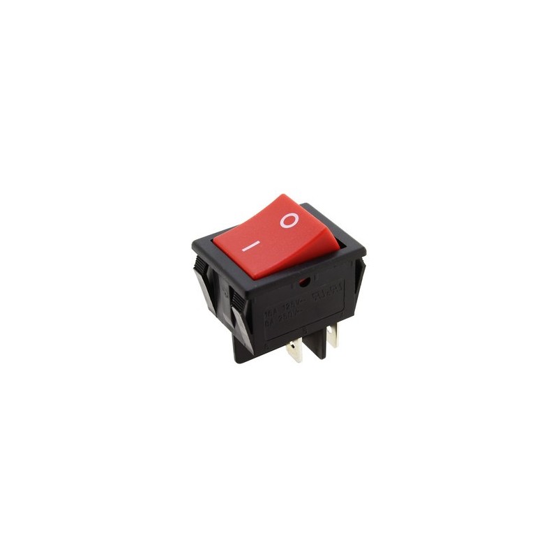Interruptor Bipolar Rojo 230V 30x22mm | Expobar