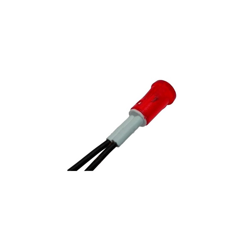 Piloto rojo Ø8.5mm 380v Varios fabricantes (2 unidades)
