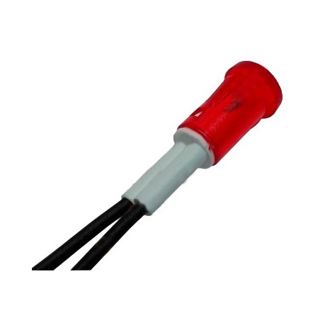 Piloto rojo Ø8.5mm 380v Varios fabricantes (2 unidades)