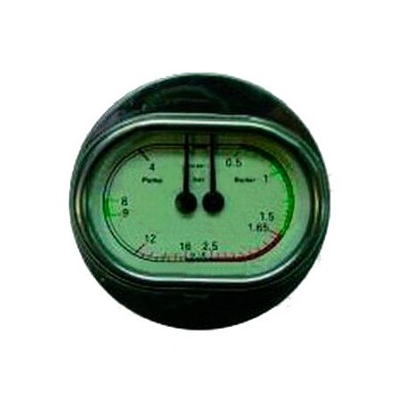 Manometro 2.5/16kg. 1/8x1/8 Ø62.5mm Rancilio
