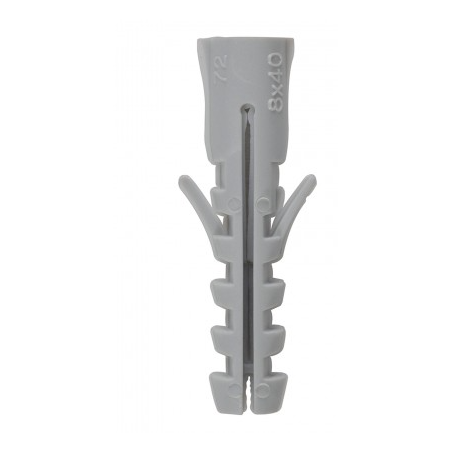 Taco nylon Ø8mm Varios Fabricantes (25 unidades)