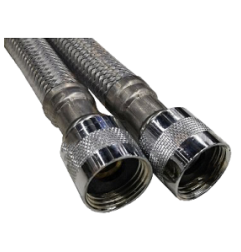 Manguera flexible inox 1.5m 1/2x1/2 griferÍa