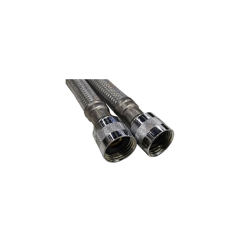 Manguera flexible inox 1.5m 1/2x1/2 griferÍa