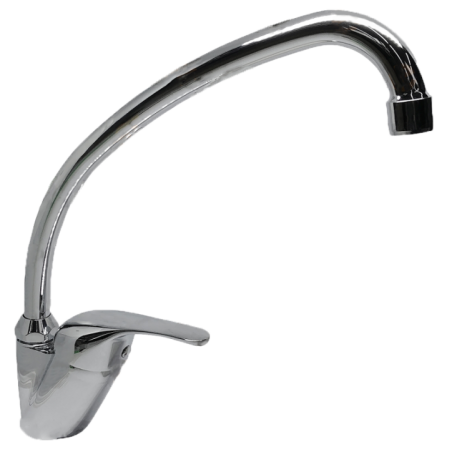 Grifo sobremesa monomando c/caño en c