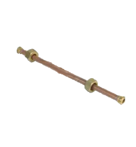Tubo cobre 12x10x280mm Rancilio
