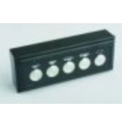 Botonera electrónica 1 led 5 teclas Gicar, Vbm