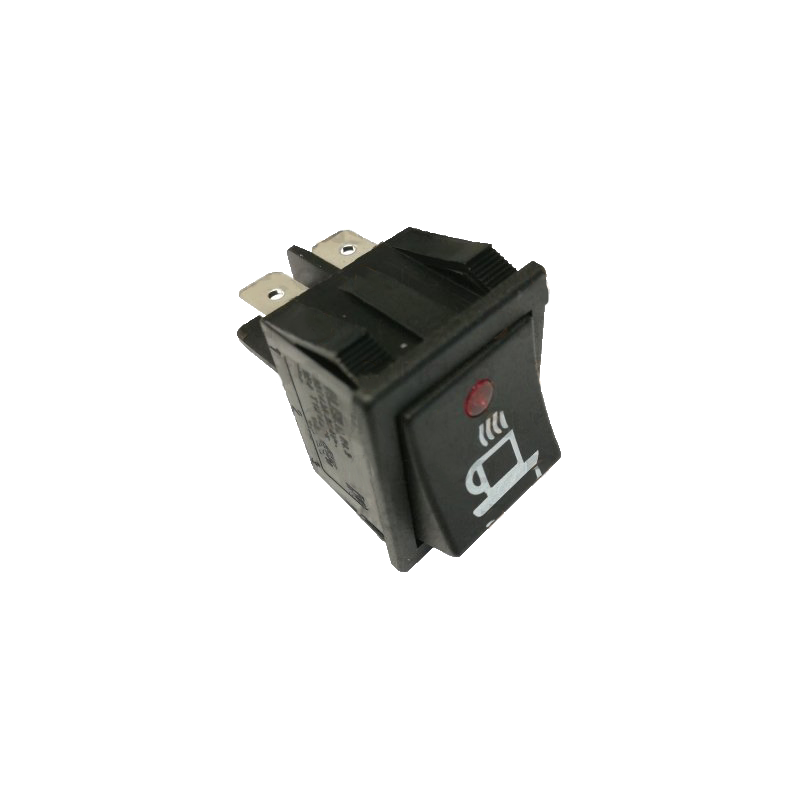 Interruptor ambar 30x22mm 230v led con taza
