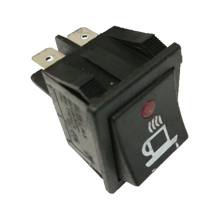 Interruptor 30x22mm 230V Led Con Taza