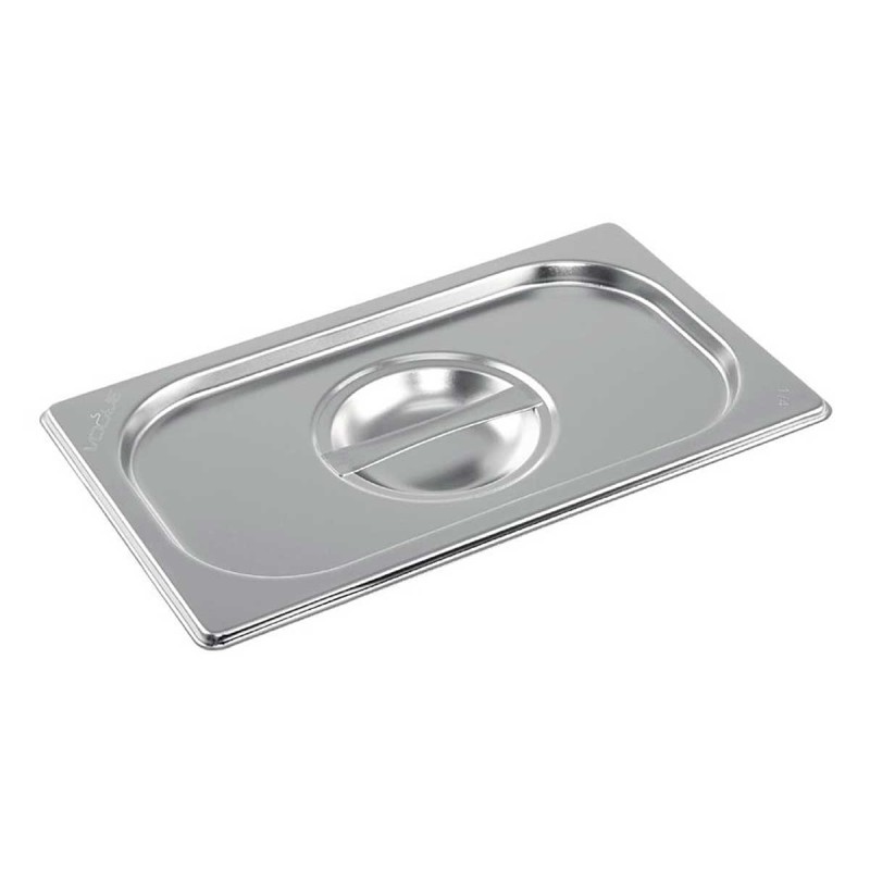 Tapa Cubeta Gastronorm 1/4 Inox