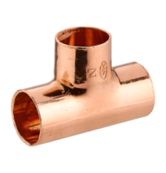 "T" de Cobre 3/8"x3/8"x3/8" Hembra