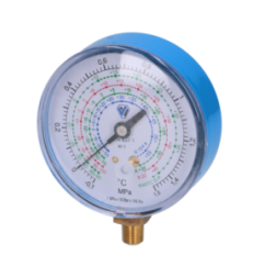 Manómetro Ø80mm R407C/R404A/R134a/R22 1/8"NPT