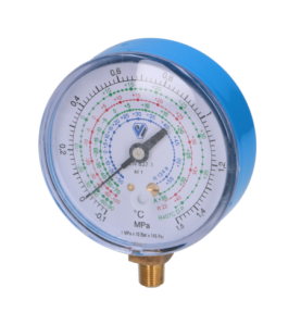 Manómetro Ø80mm R407C/R404A/R134a/R22 1/8"NPT