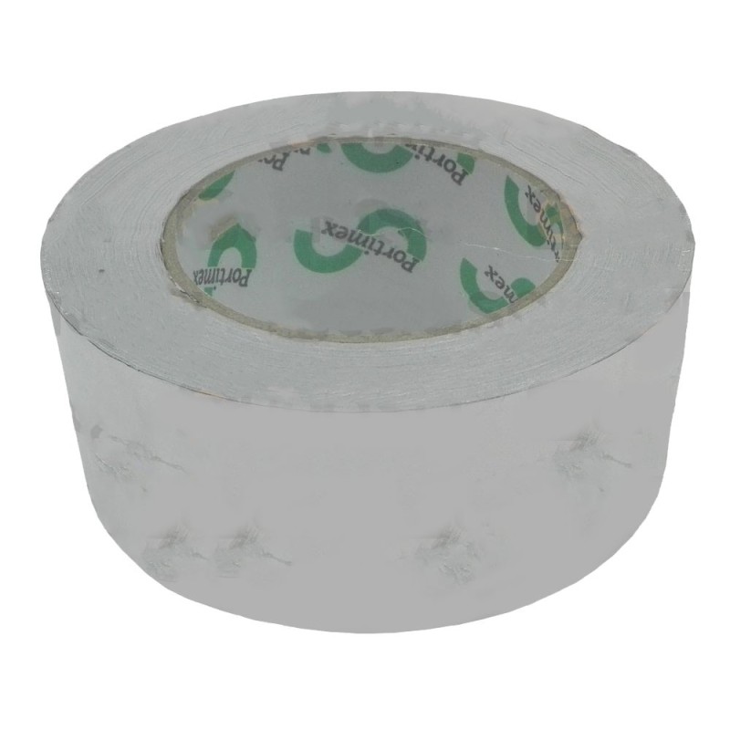 Cinta aislante autoadhesiva plata 50mmx50mts