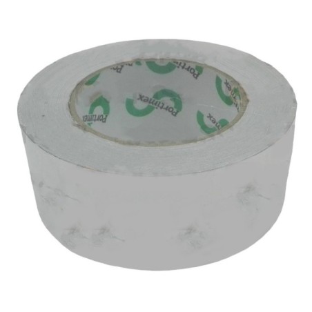 Cinta aislante autoadhesiva plata 50mmx50mts