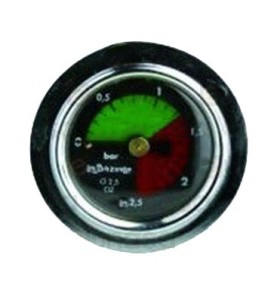 ManÓmetro 0/2.5 bar 1/4" Ø43mm s3-seletron La Spaziale