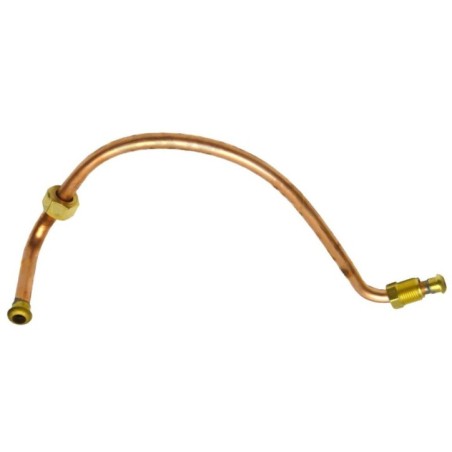 Tubo cobre retorno derecho 1/2 Vbm