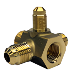 Racor 1/4"x1/4"x1/8"M In 1/4"H Out 3/8"M