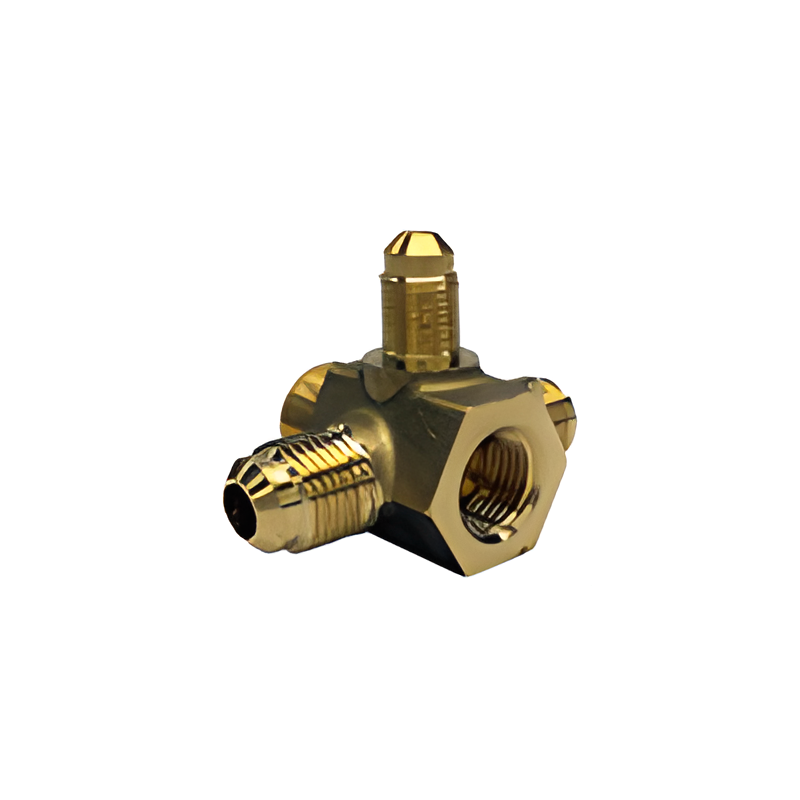 Racor 1/4"x1/4"x1/8"M In 1/4"H Out 3/8"M