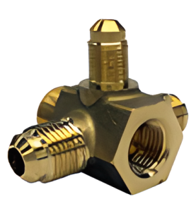 Racor 1/4"x1/4"x1/8"M In 1/4"H Out 3/8"M