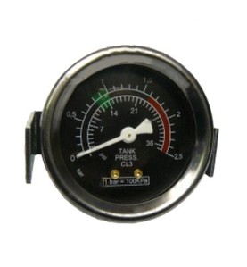 Manometro 2.5kg 1/8 Ø60mm