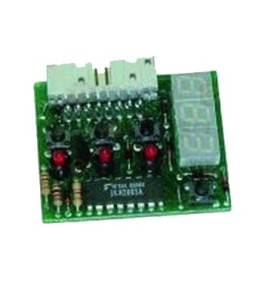 Placa electronica pulsadores agua con display
