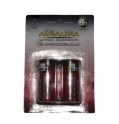 Pila alcalina c - 1.5v lr14 2 unidades