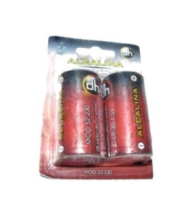 Pila Alcalina D - 1.5V LR20 2 Unidades | Varios