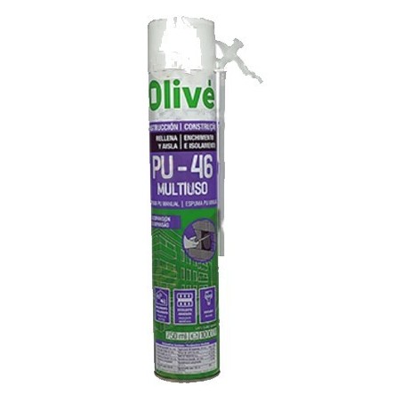 Espuma de poliuretano 750ml Varios