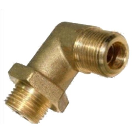 Racor Codo 3/8x3/8 MACHO-MACHO | Varios
