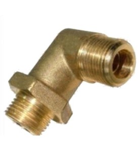 Racor Codo 3/8x3/8 MACHO-MACHO | Varios