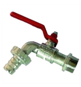 Grifo bola con portagoma 3/4"x1"