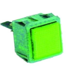Piloto Verde 30X30mm 230V GASTRO-12S Dihr, Granita