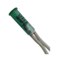 Piloto verde Ø6mm 230v con cable ( 2 unidades) angelo po, dihr, dobra, fiorenzato