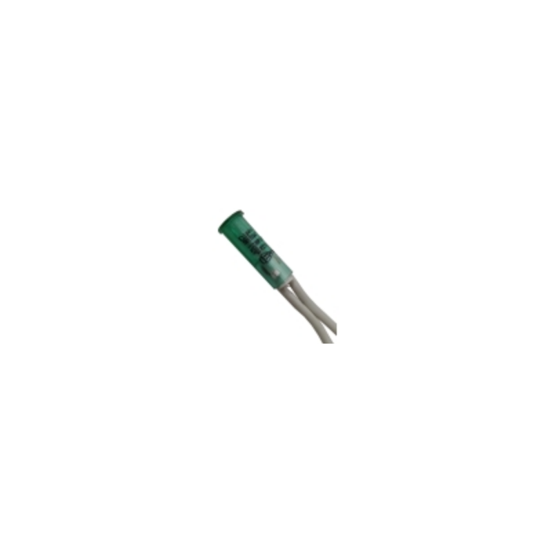 Piloto verde Ø6mm 230v con cable ( 2 unidades) angelo po, dihr, dobra, fiorenzato